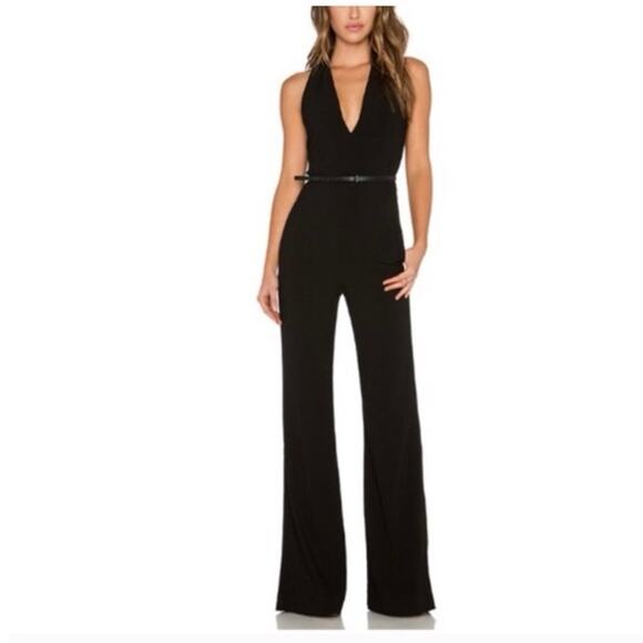 NEW Halston Heritage Tailored Scarf Jumpsui - Picture 5 of 16